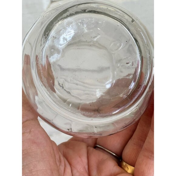 Vintage 1930s Nut/Spice Chopper Glass Jar Metal Farmhouse Decor - Picture 3 of 14